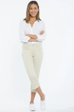 Chloe Capri Jeans - Feather