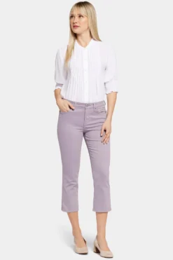 Chloe Capri Jeans - Lilac Chalk 10 Chloe Capri Jeans - Lilac Chalk -Nydj Apparel Shop MFOSCP8061 LLCHK 4