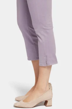 Chloe Capri Jeans - Lilac Chalk 12 Chloe Capri Jeans - Lilac Chalk -Nydj Apparel Shop MFOSCP8061 LLCHK 6