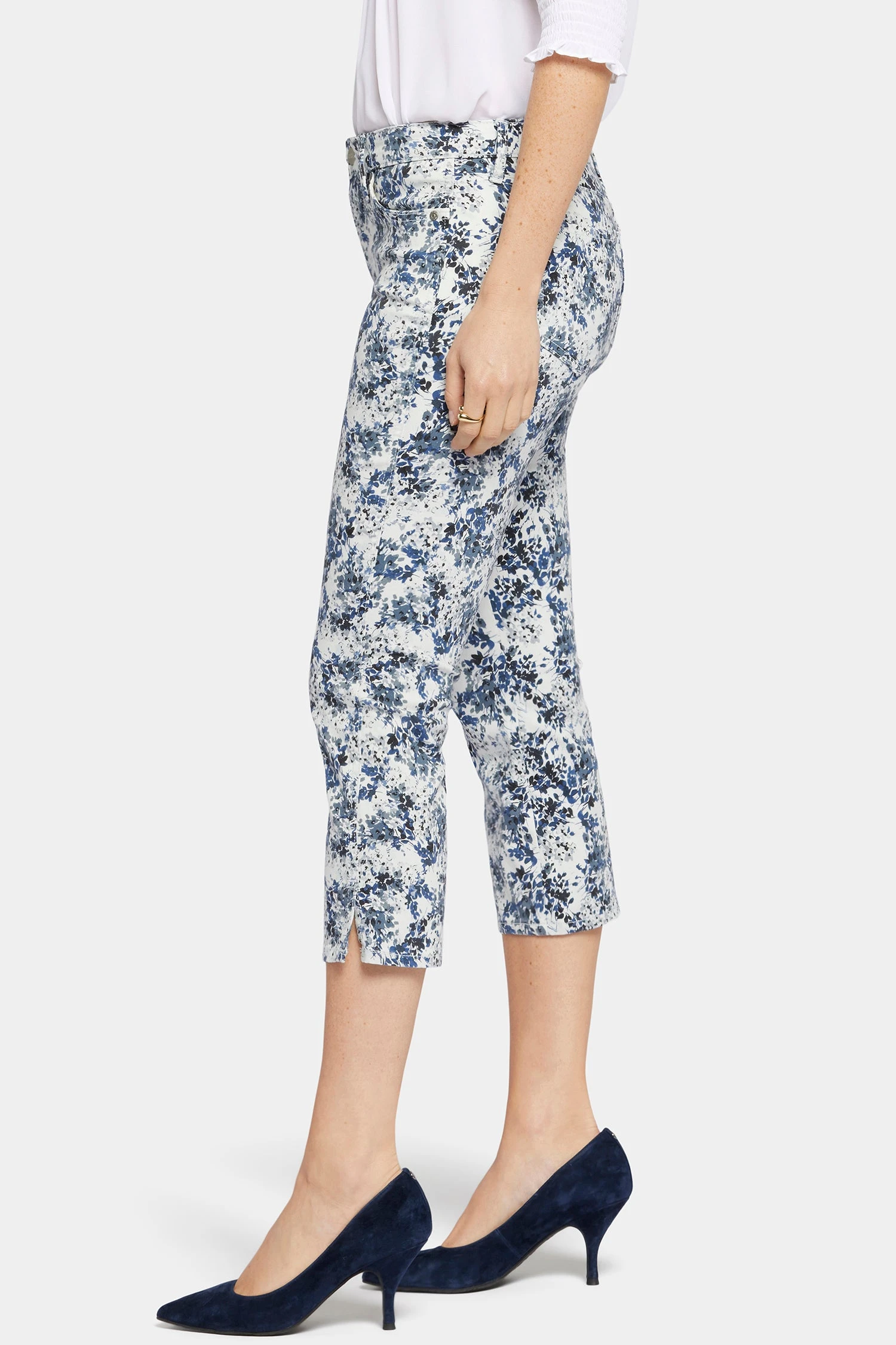 Chloe Capri Jeans - Forest Lagoon 3 Chloe Capri Jeans - Forest Lagoon - Image 3