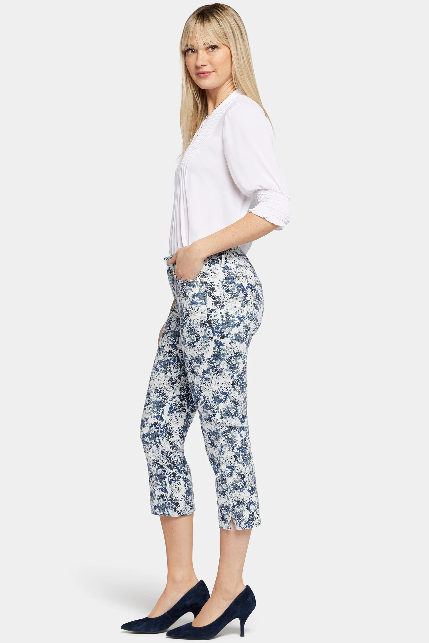 Chloe Capri Jeans - Forest Lagoon 5 Chloe Capri Jeans - Forest Lagoon - Image 5