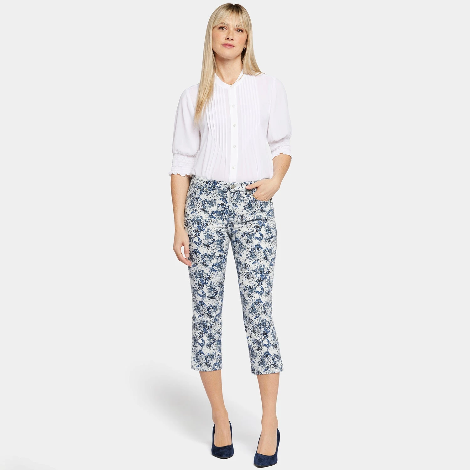 Chloe Capri Jeans - Forest Lagoon 7 Chloe Capri Jeans - Forest Lagoon - Image 7