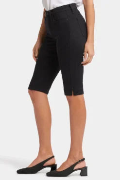 Sophie Bike Capri Jeans - Black -Nydj Apparel Shop MFOSCP8200 858 3