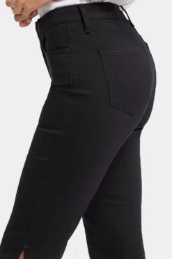 Sophie Bike Capri Jeans - Black -Nydj Apparel Shop MFOSCP8200 858 6