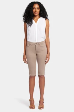 Sophie Bike Capri Jeans - Saddlewood -Nydj Apparel Shop MFOSCP8200 SADLW 4