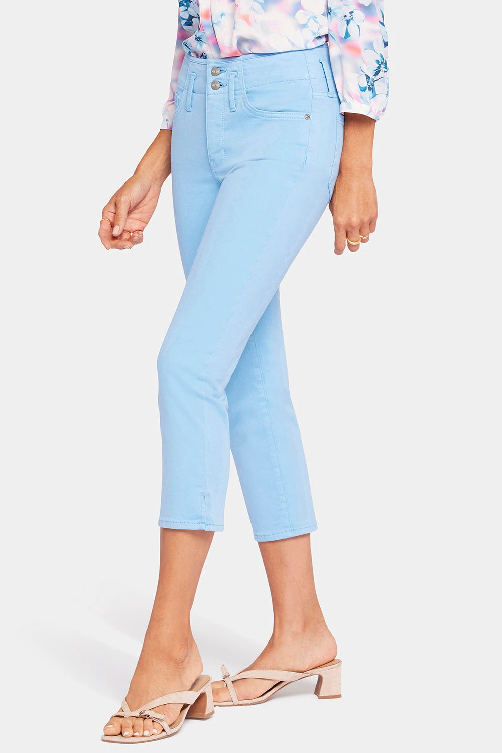 Chloe Capri Jeans - Bluebell 3 Chloe Capri Jeans - Bluebell - Image 3