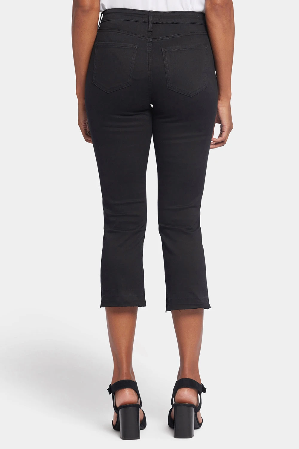Chloe Capri Jeans - Black 2 Chloe Capri Jeans - Black - Image 2