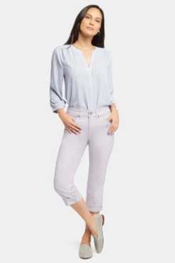 Marilyn Straight Crop Jeans - Fairytale