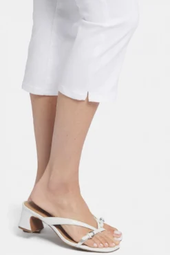 Waist-Match™ Slim Straight Crop Jeans - Optic White -Nydj Apparel Shop MFOSCR8793 157 6