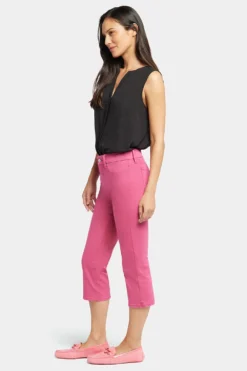 Waist-Match™ Slim Straight Crop Jeans - Raspberry Pink -Nydj Apparel Shop MFOSCR8793 RSPNK 5