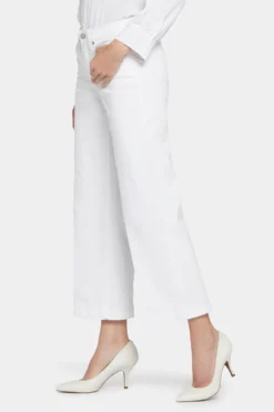 Teresa Wide Leg Ankle Jeans - Optic White 9 Teresa Wide Leg Ankle Jeans - Optic White -Nydj Apparel Shop MFOSKA3014 157 3