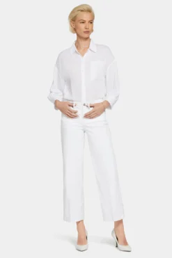 Teresa Wide Leg Ankle Jeans - Optic White 10 Teresa Wide Leg Ankle Jeans - Optic White -Nydj Apparel Shop MFOSKA3014 157 4