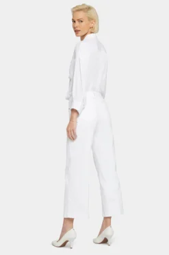 Teresa Wide Leg Ankle Jeans - Optic White 12 Teresa Wide Leg Ankle Jeans - Optic White -Nydj Apparel Shop MFOSKA3014 157 6