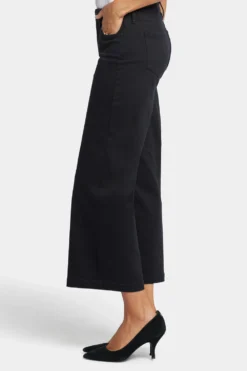 Teresa Wide Leg Ankle Jeans - Black -Nydj Apparel Shop MFOSKA3014 858 3