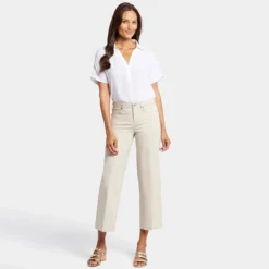 Teresa Wide Leg Ankle Jeans - Feather -Nydj Apparel Shop MFOSKA3014 FEATH DPA