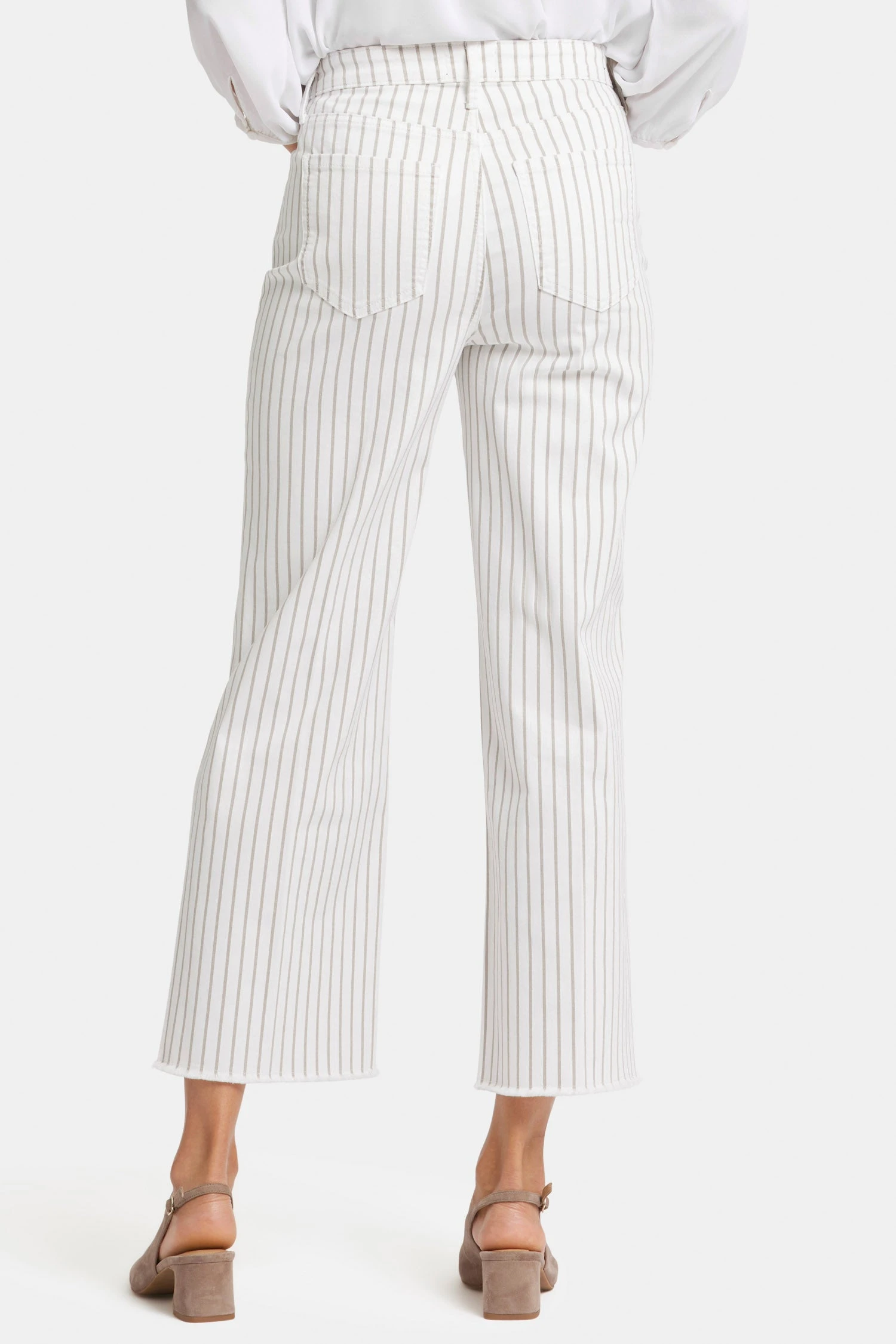 Teresa Wide Leg Ankle Jeans - Beach Cruise Stripe 2 Teresa Wide Leg Ankle Jeans - Beach Cruise Stripe - Image 2
