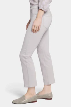Marilyn Straight Ankle Jeans - Pearl Grey -Nydj Apparel Shop MFOSMA2512 916 3