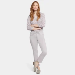 Marilyn Straight Ankle Jeans - Pearl Grey -Nydj Apparel Shop MFOSMA2512 916 DPA