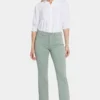 Marilyn Straight Ankle Jeans - Lily Pad