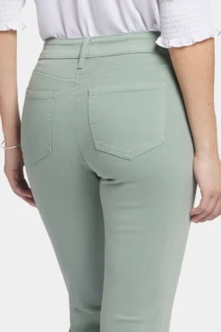 Marilyn Straight Ankle Jeans - Lily Pad -Nydj Apparel Shop MFOSMA2512 LLYPD 6