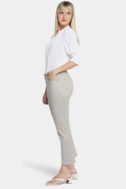 Marilyn Straight Ankle Jeans - Sandbar Stripe -Nydj Apparel Shop MFOSMA2512 SNBRS 5