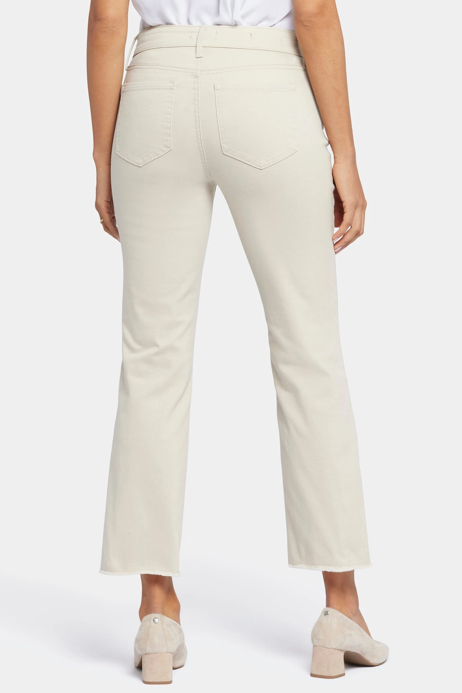 Marilyn Straight Ankle Jeans - Feather 2 Marilyn Straight Ankle Jeans - Feather - Image 2