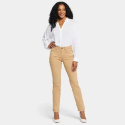Marilyn Straight Jeans - Hazelwood 11 Marilyn Straight Jeans - Hazelwood -Nydj Apparel Shop MFOSMS2299 HZLWD DPA