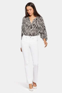 Waist-Match™ Marilyn Straight Jeans - Optic White