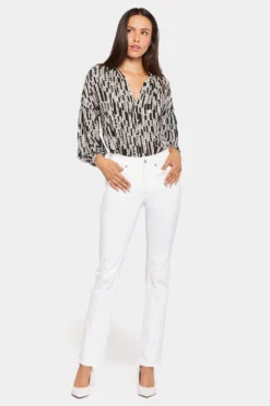 Waist-Match™ Marilyn Straight Jeans - Optic White -Nydj Apparel Shop MFOSMS8573 157 4