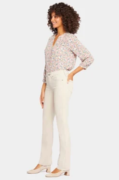 Waist-Match™ Marilyn Straight Jeans - Feather 11 Waist-Match™ Marilyn Straight Jeans - Feather -Nydj Apparel Shop MFOSMS8573 FEATH 5