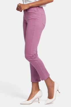 Sheri Slim Ankle Jeans - Mauve Haze -Nydj Apparel Shop MFOSSA2337 MVHZE 3