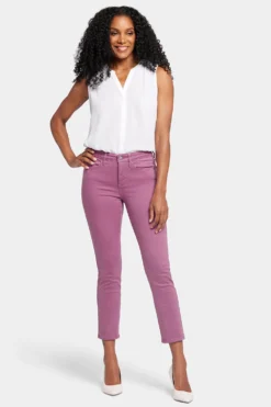 Sheri Slim Ankle Jeans - Mauve Haze -Nydj Apparel Shop MFOSSA2337 MVHZE 4