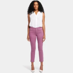 Sheri Slim Ankle Jeans - Mauve Haze -Nydj Apparel Shop MFOSSA2337 MVHZE DPA
