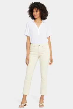 Sheri Slim Ankle Jeans - Banana Sorbet -Nydj Apparel Shop MFOSSA8014 BNASR 4