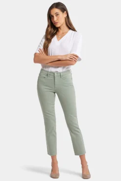 Sheri Slim Ankle Jeans - Lily Pad