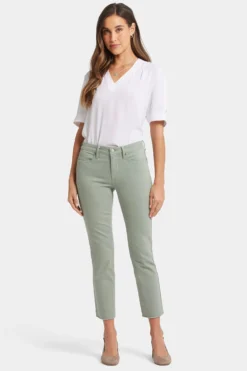 Sheri Slim Ankle Jeans - Lily Pad -Nydj Apparel Shop MFOSSA8014 LLYPD 4