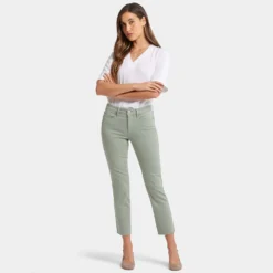 Sheri Slim Ankle Jeans - Lily Pad -Nydj Apparel Shop MFOSSA8014 LLYPD DPA
