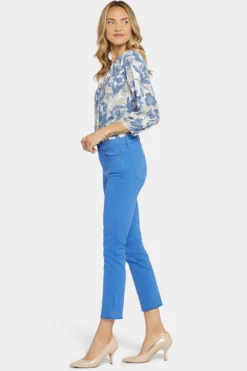Sheri Slim Ankle Jeans - Swing Blue -Nydj Apparel Shop MFOSSA8014 SWNBL 5