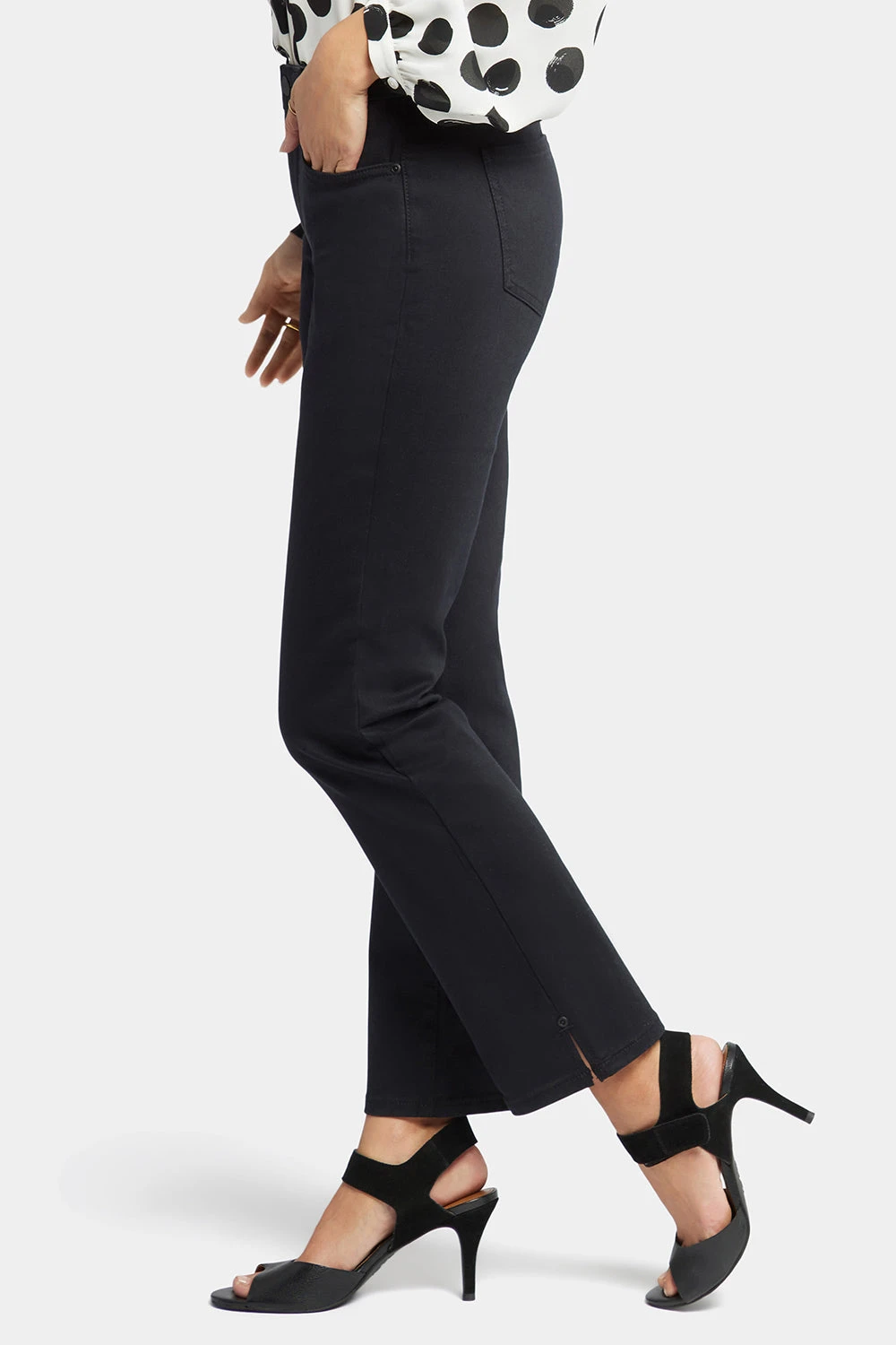 Sheri Slim Ankle Jeans - Black 3 Sheri Slim Ankle Jeans - Black - Image 3
