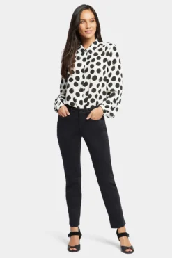 Sheri Slim Ankle Jeans - Black 10 Sheri Slim Ankle Jeans - Black -Nydj Apparel Shop MFOSSA8677 858 4