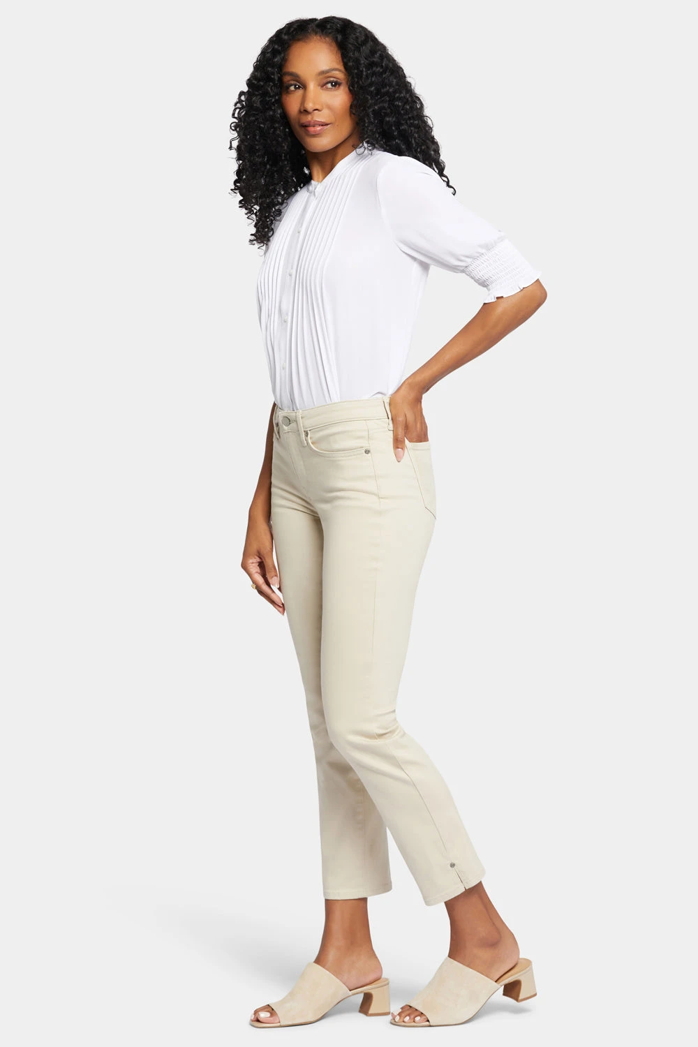 Sheri Slim Ankle Jeans - Feather 5 Sheri Slim Ankle Jeans - Feather - Image 5