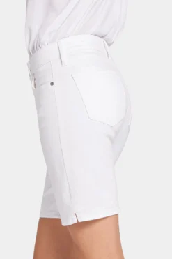 Ella Denim Shorts - Optic White 12 Ella Denim Shorts - Optic White -Nydj Apparel Shop MFOSSH2874 157 6