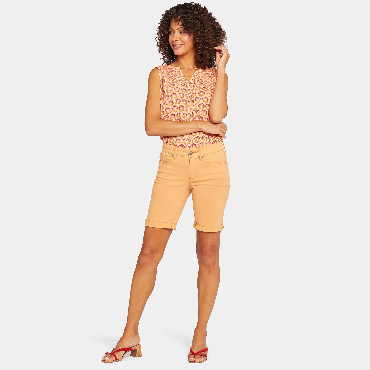 Ella Denim Shorts - Tuscan Sunset 7 Ella Denim Shorts - Tuscan Sunset - Image 7