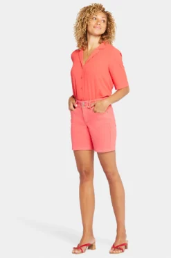 Frankie Relaxed Denim Shorts - Red Fox -Nydj Apparel Shop MFOSSH8783 RDFX 4 76d15df9 e956 49af 983d 91673eac368c