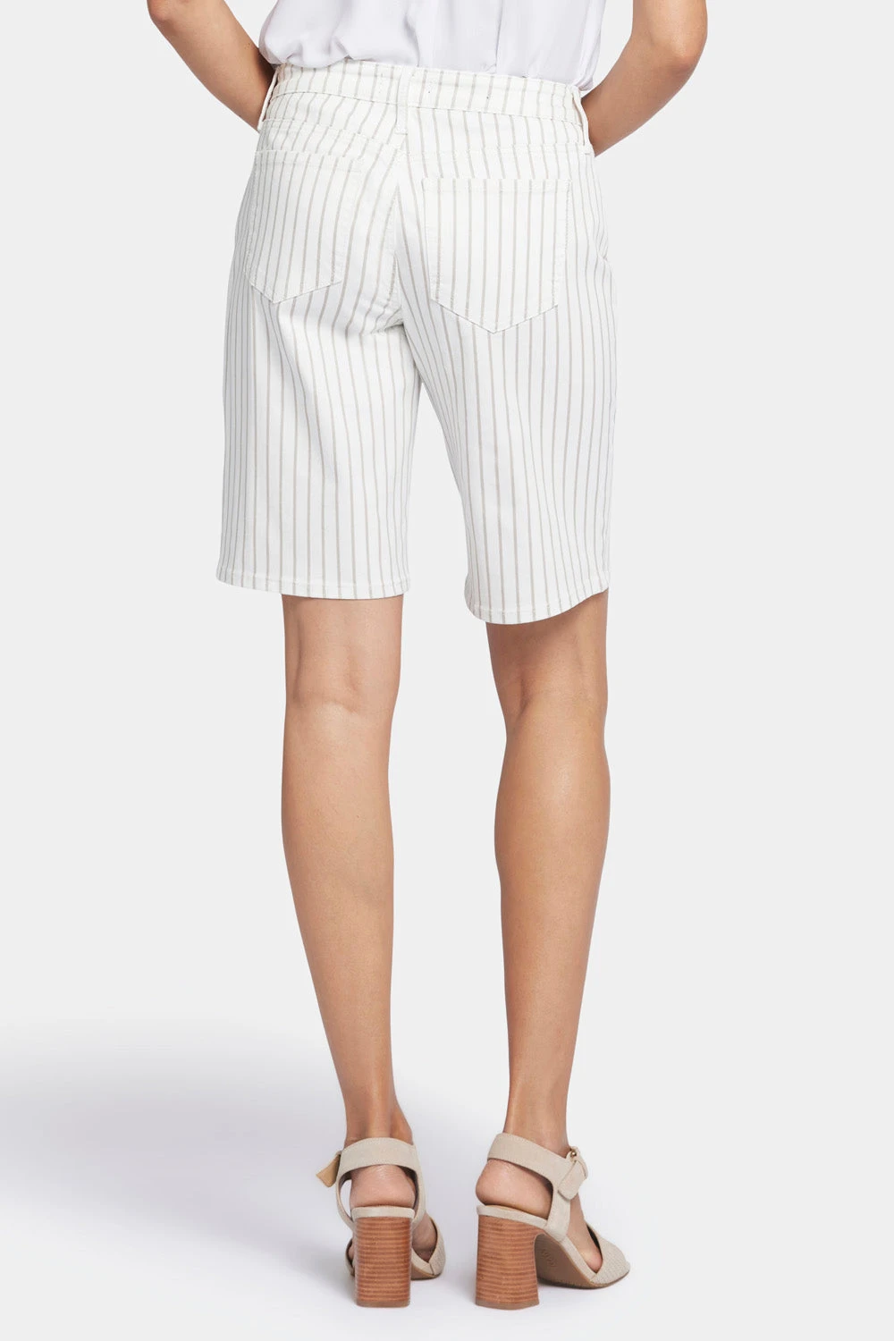 Lilly Denim Shorts - Beach Cruise Stripe 2 Lilly Denim Shorts - Beach Cruise Stripe - Image 2