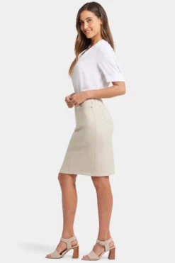 High Waist Skirt - Feather -Nydj Apparel Shop MFOSSK8667 FEATH 5