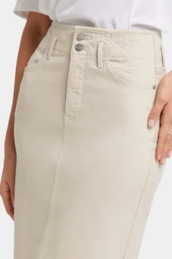 High Waist Skirt - Feather -Nydj Apparel Shop MFOSSK8667 FEATH 6