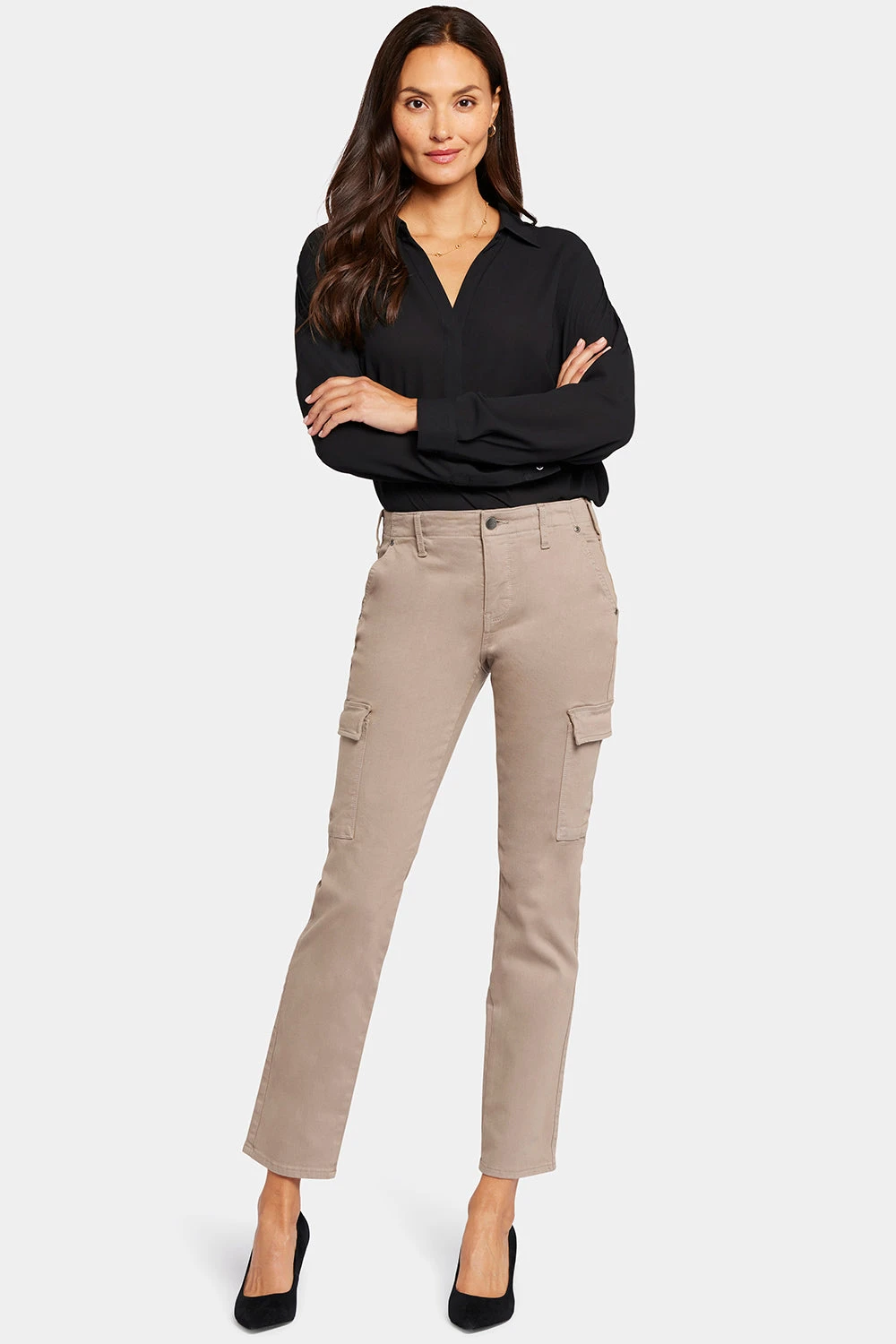Sheri Slim Jeans - Saddlewood 1 Sheri Slim Jeans - Saddlewood