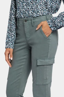 Sheri Slim Jeans - Sage Leaf 12 Sheri Slim Jeans - Sage Leaf -Nydj Apparel Shop MFOSSS8898 SAGLF 6