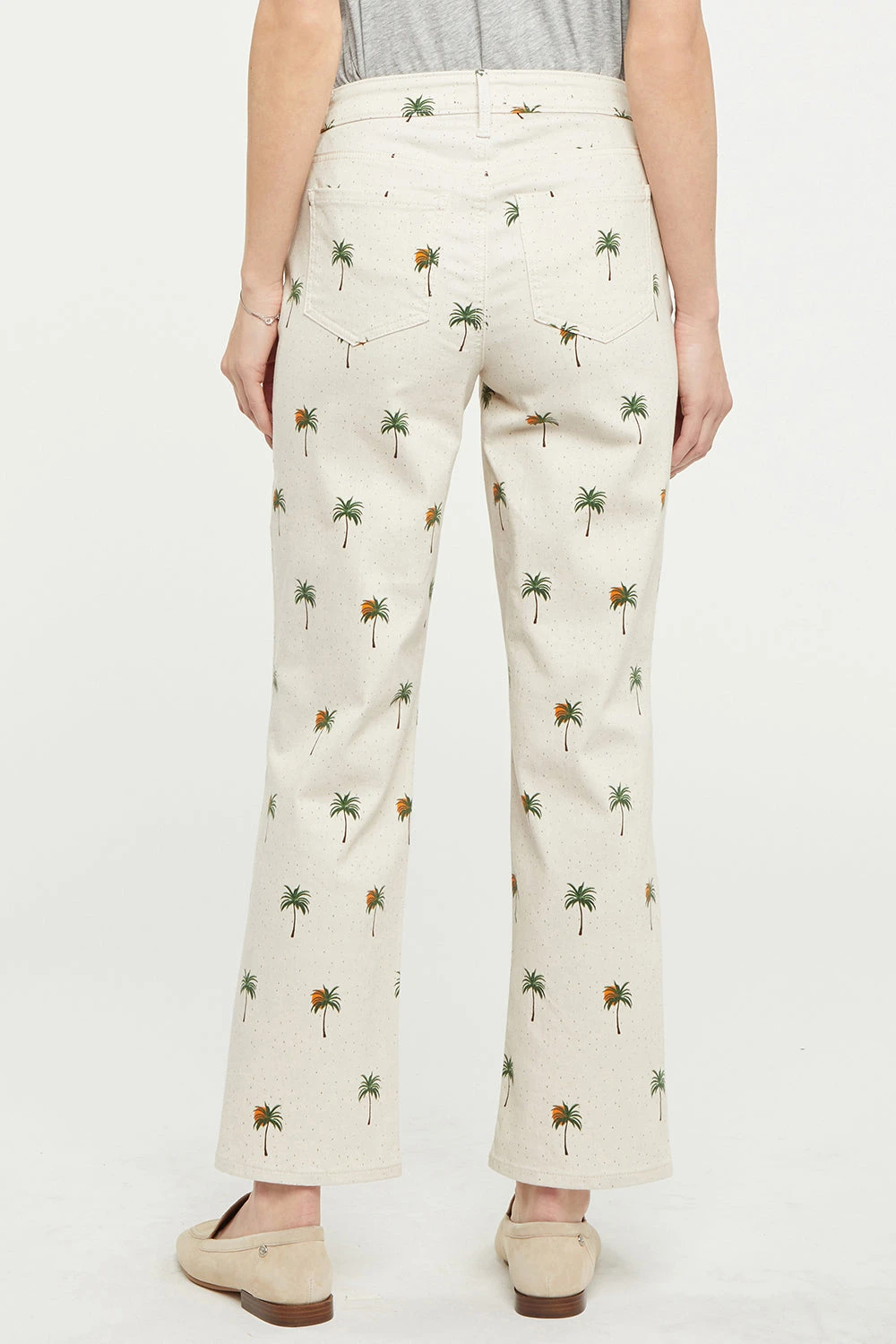 Relaxed Straight Ankle Jeans - Cirque Des Palmes 2 Relaxed Straight Ankle Jeans - Cirque Des Palmes - Image 2